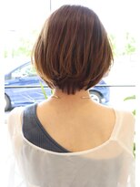 アイ(I.)&nbsp;【 Ｉ. 】30代からのナチュラル前下がりショートボブ　川口