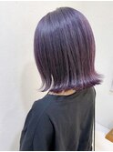 【岡町/ケアブリーチ】カシスラベンダー