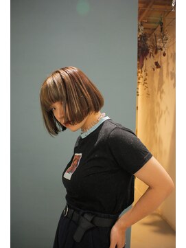 シーレ(schiele) ボブ×アンブレラカラー