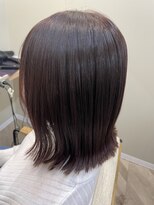 ハイレート 坂戸店(Hairate) ☆外ハネボブ+暖色系艶カラー☆