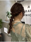 ヘアセット/hair set/ヘアアレンジ/広尾/恵比寿/白金台/六本木