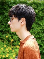 波巻きパーマニュアンスパーマシャドウパーマカルマパーマメンズ