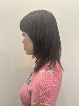 ゼンドットカラスマ(Zen.karasuma) 地毛風ストレート×大人ハイライト20代30代40代