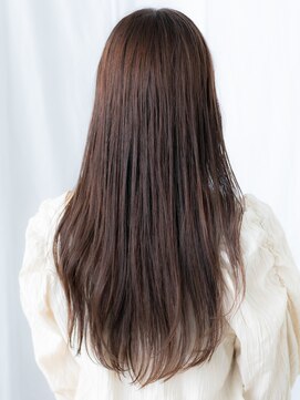 ヘアーリゾートパル(HAIR RESORT PAL) ショコラアッシュ艶感ストレートウェットヘアb天王台20代30代