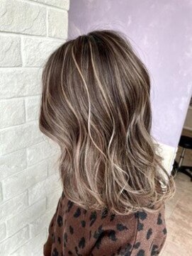 アンジェリカ JR奈良駅前店(ANGELICA) 【ANGELICA 東 玲那】ハイライトグラデーション