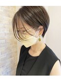 20代.30代.40代/ショートカット/くびれショート/丸みショート
