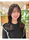 大人ショートボブ×ナチュラルボブ×前髪あり20代30代40代50代＊