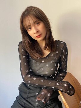 ベンジー 松本中町通り店(benji) モカブラウンレイヤーミディアム