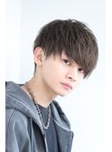 モテナチュラル2ブロック刈り上げマッシュ