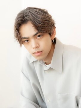 ケアリー 越谷レイクタウン(Carelly) デザインカラー/レイヤーカット/ウェットヘア/オリーブベージュ