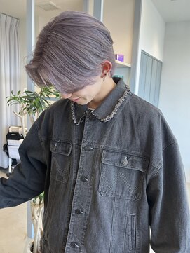 ロテ 名古屋 名駅店(Lote.) イメチェン/ホワイトブロンド/外ハネボブ/美髪/名駅