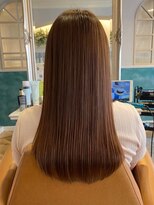 メルティカラーフェミニンロング 似合わせカットレイヤーカット