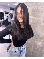 キング 枚方店(K!ng)&nbsp;縮毛矯正髪質改善ハイライトレイヤーカット枚方美容室エクステ