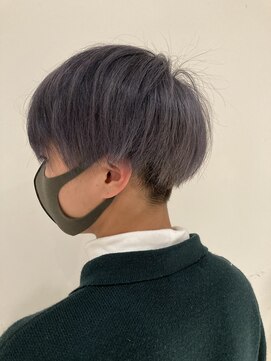 カラーズヘアー(Colors hair) 【colors 田宮】薄めパープルカラーマッシュ