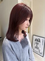 ホテリー(Hotely)&nbsp;カシスピンク×ナチュラルレイヤー