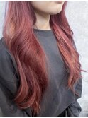 レイヤーカット/ピンク/ブリーチ/ダブルカラー/髪質改善/我孫子