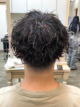 アルターリール(aL ter Rire) 韓国マッシュ/スパイキーショート/ブルーブラック[鎌取］中村