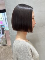 ロンドポレール 北千住(Lond polaire)&nbsp;髪質改善縮毛矯正レイヤーカット顔周り前髪韓国ミニウルフ