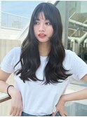 韓国波巻きヘア/レイヤーカット/顔周りカット/髪質改善/表参道