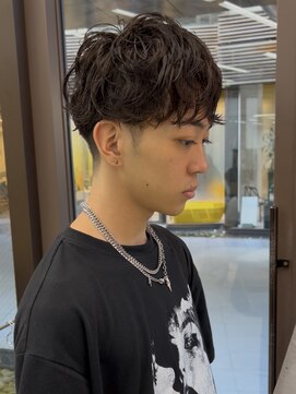 ミィ 浦和(mee) シャドウパーマ/フェザー/スパイキーショート/浦和/men's