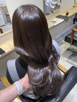 リタ(rita.) まつだて/チョコレートカラー/艶髪/レイヤー