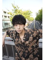 ネクスト 渋谷(NEXT)&nbsp;MEN’S HAIR/ブルーブラック/フェザーパーマ/渋谷ア