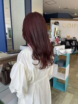 コワファースト 大分(COIFF1RST)&nbsp;深みのあるピンクパープルカラー