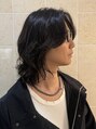 ケアシンサイバシ(CARE shinsaibashi) ボブウルフ×ニュアンスパーマで大人の雰囲気に!