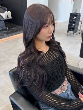 ラピステン 福岡天神 大名店(Lapis) ラベンダー/エクステロング/韓国ヘア