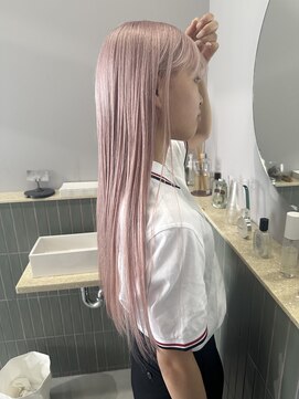 ワンカラー/ブリーチカラー/髪質改善/ハイトーンカラー