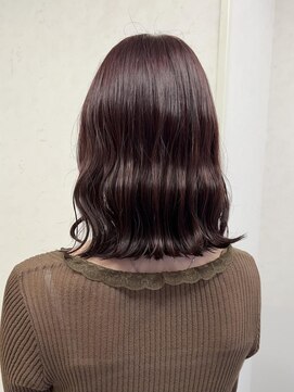 リア(Lia by KENJE) ブリーチなしで出来るピンクブラウン♪