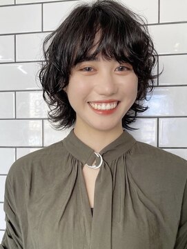 グリコ(grico) ミディアムウルフパーマ