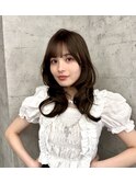 大人可愛いワンホンレイヤー×チョコレートブラウン