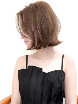 ゴカン バイ ジル ブラン 名古屋(Gokan by JIL BLAN) ハイライトバレイヤージュダブルカラーショートカット30代40代
