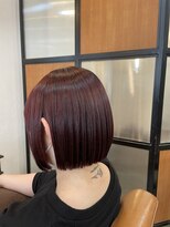 ケシキ 立川 立川南口(keshiki)&nbsp;tassel bob×pink color♪　ミニボブ