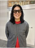 ミディアムレイヤーパーマ