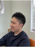 ナチュラル束感ツーブロック