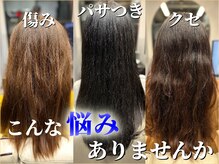 髪カルテの雰囲気（様々な悩みの原因を改善します！【髪質改善/白髪染め/縮毛矯正】）