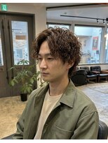 ジェットブラックキューサンロク(JET BLACK 936) ツイスパ×サーフカール