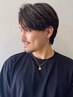 【新規】メンズカット+フェザーパーマ+marbb ¥10500