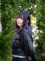 クーヘアー(coohair)&nbsp;アンブレラ/パープル／ミディアムレイヤー