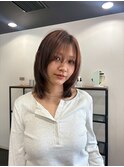 ダークパープル/ナチュラルショート/夏のヘアアレンジ/茅ヶ崎