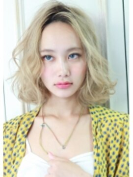 シエナ 渋谷(Siena) Siena 外国人風ハイトーンボブ