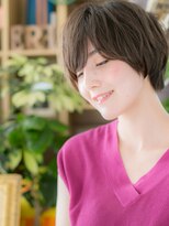 カバーヘア ブリス 上尾西口店(COVER HAIR bliss)&nbsp;*+COVER HAIR+*…大人女子の…プレミアム前下がりショートa