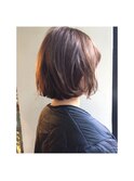 グレージュ×シフォンボブ guest snap◎30代40代50代