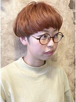 マギーヘア(magiy hair) オレンジマッシュ［magiyhair西部笑］