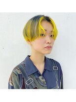 クク(QUQU)&nbsp;ハンサムショートとデザインカラー