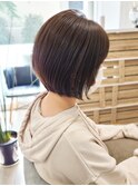 ナチュラルショートボブ