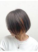 《FORME  director 谷津》インナーカラー/大人ショートボブ