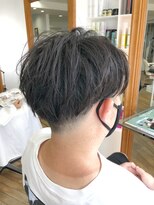 ヘッズ 本八幡店(HEADS)&nbsp;MEN'S HAIR  センターパート　ツイストスパイラル　コンマヘア